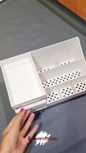 Rak Susun Kosmetik Make Up 2 Laci Serbaguna Storage Box Organizer Aesthetic | Source Project
