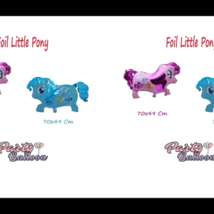 Balon Foil Karakter Little Pony Bulat Pony