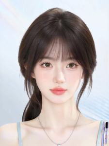 MENGSIQIAN | Hair Volumizer Wig Piece Thin Cover Grey Hair Full Natural Human Hair