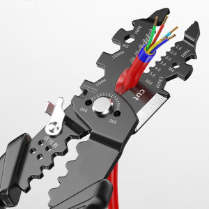 Tang Kupas Kabel Multifungsi 10 In 1 / 25 In 1 Tang Pemotong Kabel Listrik Crimper Electrician Wire Stripper Alat Pengupas Kabel Jaringan - Lazada