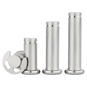 ชุดหมุดตั้งตัวหนาแน่นเหล็กไนลอน 304 หัวแบน มีร่อง หมุดทรงกระบอก หมุดทรงกระบอก ชุดหมุดตั้งตัว หมุดหนีบ