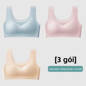 Áo Ngực Lót Nylon Ice Silk Một Lần Dùng Cho Du Lịch Mùa Hè Không Để Lại Dấu Vết Áo Ngực Cotton Thoáng Khí Thoải Mái Cho Nữ