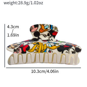 1PC/2PCS Disney Mickey and Minnie Hair Claws Multi-functional Hair Accessories Hair Claws