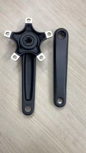 Bộ cốt giò đĩa / đùi đĩa xe đạp 5 chấu không nhông . cốt vuông BCD 110 . hợp kim nhôm Đài Loan .