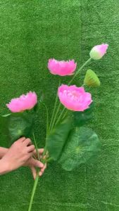 Hoa Sen Giả ( sen thá¡) dùng cắm bình .cắm bục phát biểu.