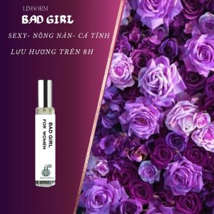 Nước Hoa Nữ Bad Girl Mùi Hương Quyến Rũ Sang Trọng lưu hương lâu_ Chai Xịt 10ml