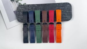 Dây Đeo Đồng Hồ Silicon 20mm/22mm/24mm Khóa Bướm Tháo Nhanh Cho Seiko Rolex Tudor Vòng Đeo Tay Cao Su Nam Tương Thích Với Đồng Hồ Truyền Thống