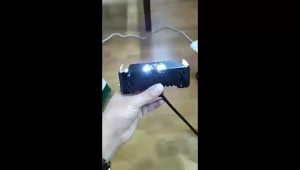 Lampu Tembak LED Laser D2 D3 Transformer 4 Mata Lampu SQL/ 4 Mata Mini Driving Lampu Laser/ LED 2 Warna Putih KuningSakelar