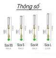 Chân cắm phao tàng hình silicone xoay 360 độ cao cấp độ thêm lõi quấn chì giúp tự đứng và lật nhanh. 