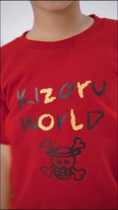 KIZARU Kaos Anak Chibi Anime LUFFY WANNA BE PIRATES