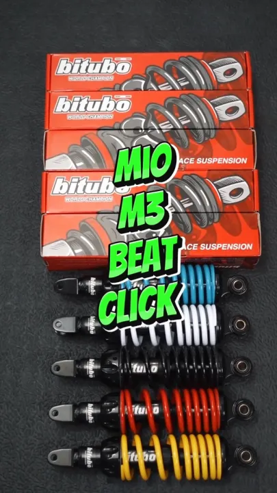 Sticker Racing Bitubo Bitubo S1 Rear Shock Absorber Sparkle Series 280mm 300mm For Mio M3 ...