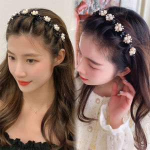 Women Hair Band Butterfly Headband Anti-Slip Hair Bands Hoop Claws Clips Girl Double Bangs Headbands Hairstyle Hair Braiding Tools