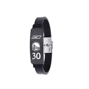 Adjustable Black Basketball Bracelet Mens Wristband NBA Stars Kobe Curry James Irving Durant Fans Accessories