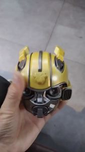 Bumblebee Portable Bluetooth Speaker Wireless Subwoofer FM Radio USB MP3 TF Mini Bluetooth 5.0 Speaker Music Sound Box with LED Light Christmas Gift