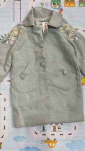 Áo khoác bé gái sang trọng giữ ấm