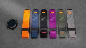GEEKTHINK | 20mm Nylon Magnetic Strap for Samsung Galaxy Watch7 6 5 4 40/44mm 6Classic 22mm Sports Band for Huawei Watch GT6 5 4 4Pro 5Pro