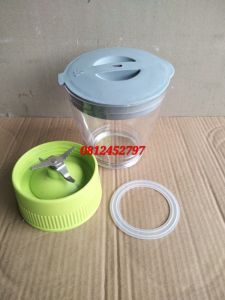 Combo dao cưa kèm ron và cốc nhựa 500ml máy xay SHD 5112