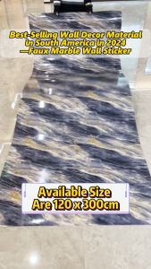 120cmx300cm Flexi Marble Sheet Imitation Ceramic 3D Wall Sticker Big Size Waterproof Faux Marble Sticker Thickened XPE Wallpaper