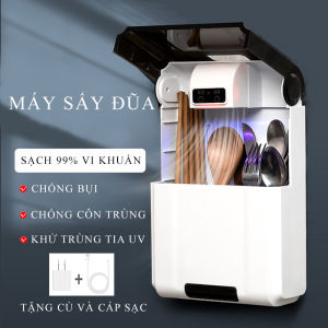 {Chính Hãng]Máy sấy và khử khuẩn đũa thìa cao cấp tránh ẩm mốc và giúp bảo vệ sức khỏe bảo hành 2 năm lỗi đổi mới trong 7 ngày đầu nhận sản phẩm