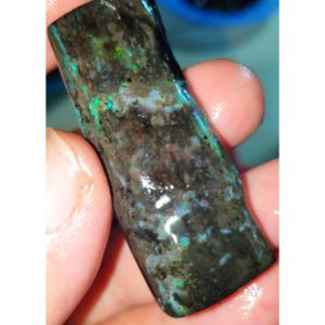 Batu kalimaya black opal sempur jumbo asli banten