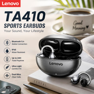 Lenovo | Lenovo TA410 TWS Wireless Gaming Earphones Panoramic Spatial Sound Effects Long Battry Life HD Voice Bluetooth Headphones New