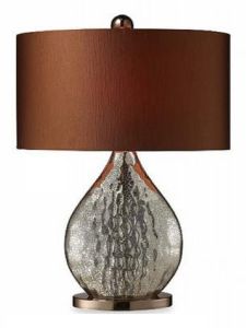 American Neo-Classical Chinese Style Waterdrop Ripple Flat Glass Table Lamp Vintage European Sample Room Living Room Study Decorative Lamp