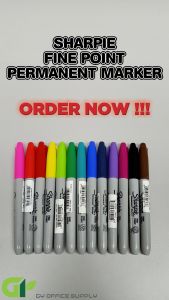 [GY Office] Sharpie Permanent Marker Fine Point