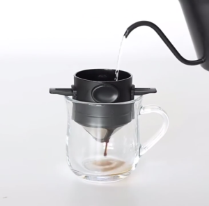 food grade Foldable Coffee Filters Stainless Steel Drip Coffee Funnel Coffee Dripper