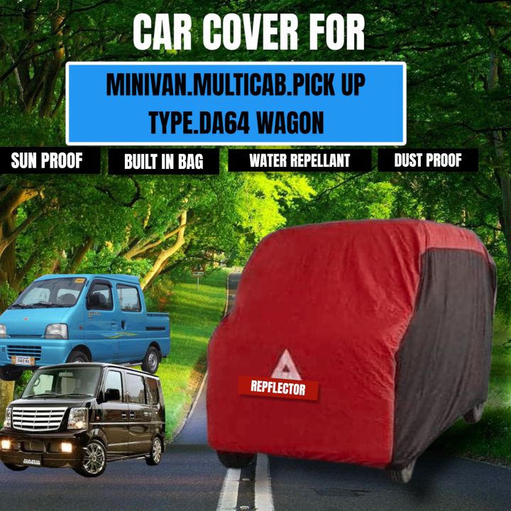 Car cover for minivan transformer multicab,Da64w wagon,scrum,every,4x4