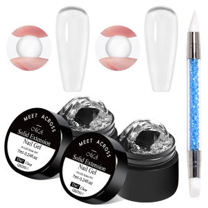 Bộ Gel Làm Móng 3 Món Không Dính Dạng Tuýp Dùng Để Điêu Khắc Hoa Và Làm Dài Móng Bộ Dụng Cụ Sơn Gel UV/LED Tẩy Được