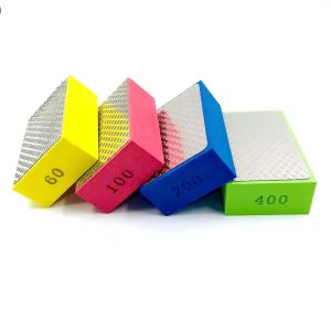 Diamond Hand Polishing Pads Glass Abrasive Grinding Block Pad for Tiles Ceramic and Stone Marble Grinding Disc Polishing Tools