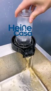 Black ABS High Pressure Multi Angle Spray Washing Rinser Kitchen Sink Access