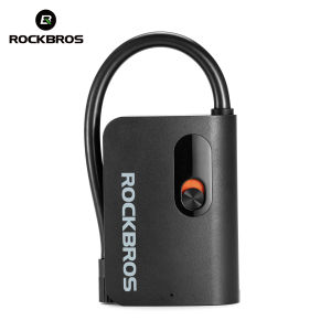 【SG Delivery】ROCKBROS Portable Electric Bike Pump 70PSI Mini Cordless Inflator 2600mAh Type-C Presta Schrader for MTB Road Bike E-Bike