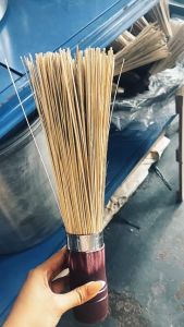Pot Sweeper (Wok Bamboo Brush Cooking Clean Tool Utensils Restaurant Kitchen)