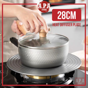 APA Heat Pad Induction Conduction Diffuser Plate Gas Stove Quick Food Thawing Defrost Tray Frozen Meat Alas Periuk 导热盘