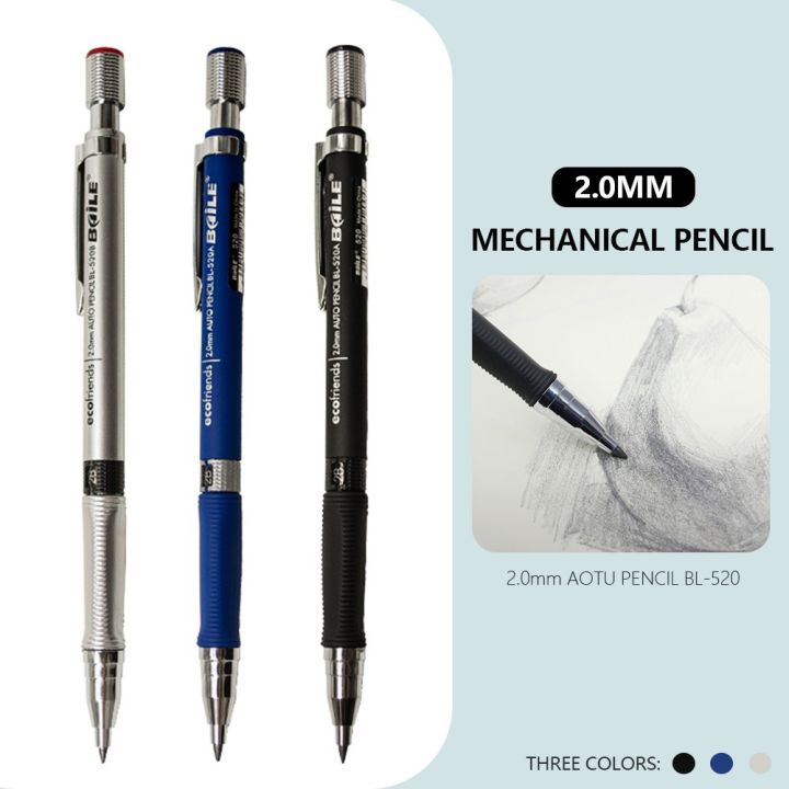 Drawing with the Broad Side of a Mechanical Pencil - Modern Fuel