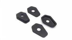 SHAOQI | Front Rear Black Turn Signal Indicator Spacers Adapter For Suzuki GSXR GSX-R 600 750 1000 GSX650F GSX1250FA DR-Z 400 SV650 DL650
