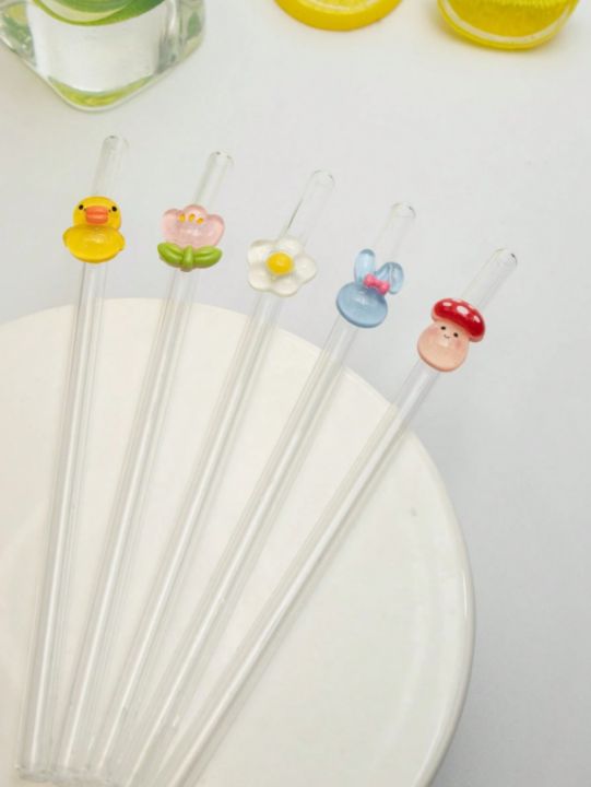 1/5Pcs%20Animal%20Glass%20Straws,Mushroom/rabbit/duck%20designs.%20For%20boba,%20coffee%20&%20cocktails.%20Perfect%20gift%20for%20parties%20&%20holidays.%20-%20Image%203