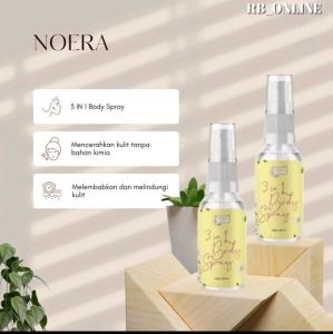 Noera 3 In 1 Body Spray [ Natural Deo Spray Penghilang Bau Badan BPOM