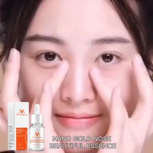 MeiYanQiong Nano Gold Nose Beautiful Essence Membentuk Hidung Tegak Mengencangkan Kulit Hidung