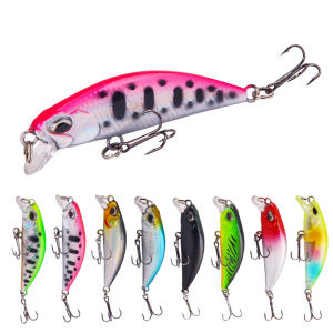 5Cm 5G Nhân Tạo Minnow Tôm Dụ Cứng Giả Mồi Cá Quay Wobbler Vinyl Cho Cá Chép Câu Cá Đại Dương Sông Hồ Bãi Biển