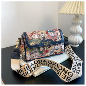 Birthday Gift for Girls Age 10 And above Practical Backpack Cartoon Style Soft Fabric Youth Shoulder Strap No Waterproof