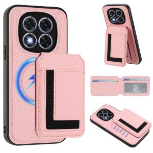 Luxury Case For Xiaomi 15 14T Poco C75 Redmi 14C 14R A4 Note 14 Pro Plus 5G in 1 Detachable Wallet Phone Case Magnetic Leather Cover