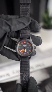 Jam Tangan Pria Seiko 5 Sports SRPH33K1 Field series Black Dial Black Nylon Band