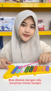 Mainan Anak HAPPY XYLOPHONE IM-609/BC Mainan Edukasi Anak Musik Piano Melatih Motorik Kreativitas