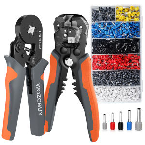 1set Crimping Pliers Tubular Terminal Crimping Pliers HSC8 6-4A/0.25-10mm ² HSC8 6-6A/0.25-6mm ² High Precision Fixtures， Ca