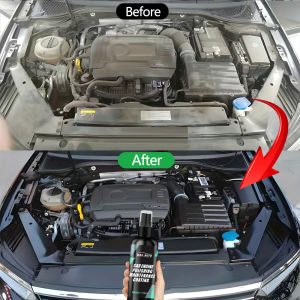 Car Engine Bay Cleaner Restorer Back To Black Gloss Car Products Plastic Leather Restore Auto Engine Polish Coating Renovator