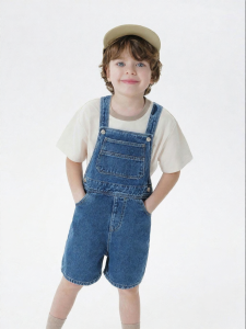 Marc&Janie | Cotton Toddler Dungaree Shorts