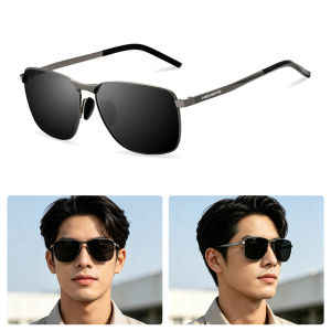 MENSPE Sunglasses Driver Driving Mirror TAC Polarized Glasses Sunglasses Men And Women Tide Glasses Brand Goggles Sunglasses Retro Anti Glare Driving Sun Glasses