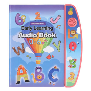 Sách Điện Tử Tương Tác Dành Cho Trẻ Em - Học Chữ Cái ABC Âm Thanh Trống Âm Thanh Động Vật Đồ Chơi Giáo Dục Mầm Non Phát Triển Nhận Thức